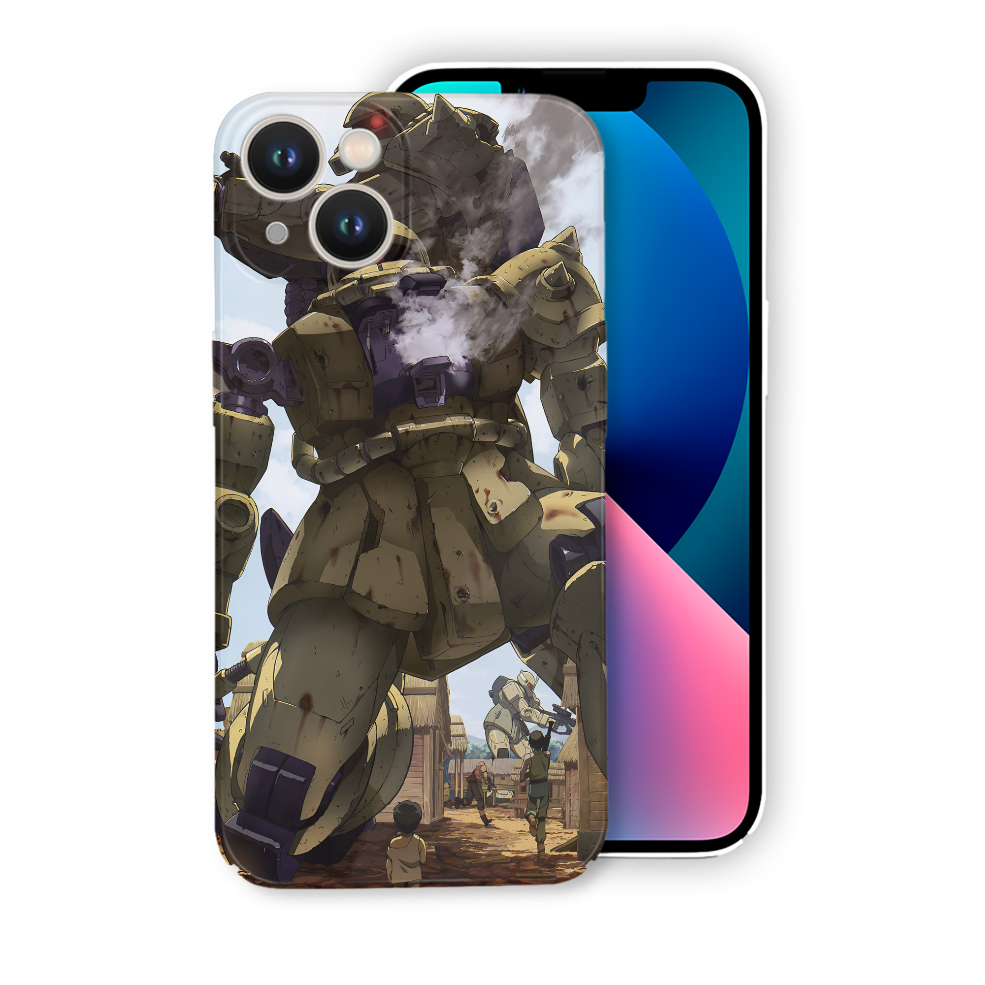 （画像用） 機動戦士ガンダム Mobile Suit Gundam 【iPhone 14シリーズ対応】ハードケース